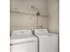 Stackable washer and dryer in laundry room at 955 Juniper Ne St # 4331, Atlanta, GA 30309