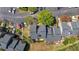 Aerial view of townhome community at 1107 Riverbend Club Se Dr, Atlanta, GA 30339