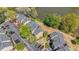 Aerial view of townhouses and parking at 1107 Riverbend Club Se Dr, Atlanta, GA 30339