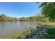Serene view of the river and lush greenery at 1107 Riverbend Club Se Dr, Atlanta, GA 30339