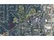 Aerial view of a vacant lot near a residential neighborhood at 251 Mount Vernon Ne Hwy, Atlanta, GA 30328