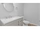 Clean bathroom with updated vanity and fixtures at 1974 Browns Mill Se Rd, Atlanta, GA 30315