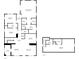 Two-story house floor plan, showing bedrooms, bathrooms, and living areas at 1974 Browns Mill Se Rd, Atlanta, GA 30315