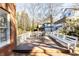 Deck with seating area and a view of the backyard at 63 Habersham Cove Nw Ln, Atlanta, GA 30305