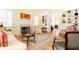 Living room with fireplace and built-in shelving at 63 Habersham Cove Nw Ln, Atlanta, GA 30305