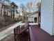 Deck with stairs leading to backyard at 3648 Clark Hill Way, Buford, GA 30519