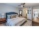 Main bedroom with hardwood floors and walk-in closet at 41 Doranne Se Ct, Smyrna, GA 30080