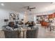 Spacious living room with hardwood floors and neutral decor at 41 Doranne Se Ct, Smyrna, GA 30080