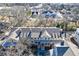 Aerial view of townhouses with gray roofs at 1072 Green St, Roswell, GA 30075