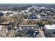 Wide aerial view of townhouses and neighborhood at 1072 Green St, Roswell, GA 30075