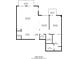 1122 sq ft floor plan featuring 2 bedrooms, 2 baths, balcony, and open living area at 3235 Roswell Rd # 709, Atlanta, GA 30305