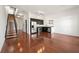 Open living space with hardwood floors and modern kitchen at 333 Nelson Sw St # 404, Atlanta, GA 30313