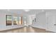 Finished basement with hardwood floors and backyard access at 2726 Thornwilde Se Ln, Vinings, GA 30339