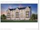 Three-unit townhome building with attached garages and modern design at 2726 Thornwilde Se Ln, Vinings, GA 30339