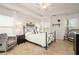 Main bedroom with carpeted floors and an ensuite bathroom at 439 Mountain View Ln, Woodstock, GA 30188