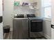 Clean laundry room with modern appliances at 25 Water Oak Trl, Covington, GA 30014