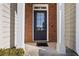 Dark-stained front door with sidelights, welcoming entryway at 1246 Adcox Sq, Stone Mountain, GA 30088