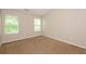 Simple bedroom with neutral walls and carpet flooring at 2852 Vining Ridge Ter, Decatur, GA 30034