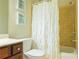 Bathroom with shower/tub combo and neutral colors at 342 Holbrook Rd, Smyrna, GA 30082