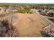 Aerial view of a large vacant lot with road access at 5422 Hill Sw Rd, Powder Springs, GA 30127