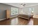 Spacious bedroom with hardwood floors and large windows at 1130 Edgewater Dr, Atlanta, GA 30328