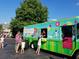 Food truck serving customers in parking lot at 1130 Edgewater Dr, Atlanta, GA 30328