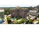 High-rise building with surrounding city views at 1820 Peachtree Nw St # 607, Atlanta, GA 30309