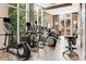 Fitness center with cardio and weight equipment at 1820 Peachtree Nw St # 607, Atlanta, GA 30309