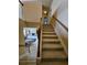 Carpeted staircase showing view of Gathering room at 3026 Bridge Walk Dr, Lawrenceville, GA 30044