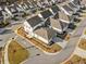 Aerial view of a house and surrounding neighborhood at 1026 Cagle Creek Overlook, Canton, GA 30115