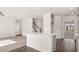 Modern kitchen with island and ample cabinet space at 13550 Whitman Se Ln, Covington, GA 30014