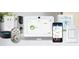 Smart home technology including a doorbell, thermostat, and locks at 13550 Whitman Se Ln, Covington, GA 30014