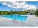 Large community pool with water features and a waterslide at 262 Depot Landing Rd, Auburn, GA 30011