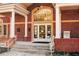 Auburn Public Library entrance with brick facade and columns at 262 Depot Landing Rd # 51, Auburn, GA 30011