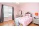 Charming bedroom with a pink color scheme at 2832 Fieldstone Se Dr, Conyers, GA 30013