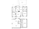 Two-story home floor plan; main and basement levels at 2832 Fieldstone Se Dr, Conyers, GA 30013