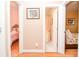 Hallway with access to bedrooms and bathroom at 2832 Fieldstone Se Dr, Conyers, GA 30013