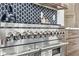 Professional-grade stainless steel range with multiple burners and knobs at 467 Concord Sw Rd, Smyrna, GA 30082