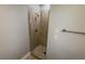 Shower stall with tiled walls at 20 10Th Nw St # 901, Atlanta, GA 30309