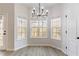 Breakfast nook with a window seat and hardwood floors at 2839 Suttonwood Way, Buford, GA 30519