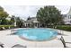 Inviting community pool with plenty of lounge chairs at 375 Highland Ave # 202, Atlanta, GA 30312