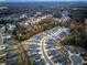 Aerial view of a new home community nestled in a wooded area at 419 Murphy Ave, Canton, GA 30114