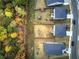 Aerial view of houses and backyards near autumn trees at 419 Murphy Ave, Canton, GA 30114