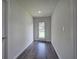 Clean back hall with door leading to backyard at 419 Murphy Ave, Canton, GA 30114