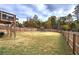 Spacious backyard with playground and privacy fence at 419 Murphy Ave, Canton, GA 30114