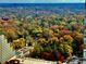 Aerial view of community with vibrant fall foliage at 3325 Piedmont Ne Rd # 2904, Atlanta, GA 30305