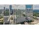 Aerial view of a modern highrise building in a city setting at 3325 Piedmont Ne Rd # 2904, Atlanta, GA 30305