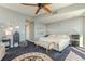 Spacious bedroom with a king-size bed and city views at 3325 Piedmont Ne Rd # 2904, Atlanta, GA 30305