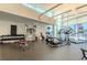 Bright fitness center with various exercise equipment at 3325 Piedmont Ne Rd # 2904, Atlanta, GA 30305