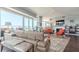 Luxury living room with large windows and city views at 3325 Piedmont Ne Rd # 2904, Atlanta, GA 30305